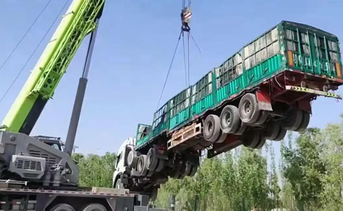 寿阳道路脱困救援案例